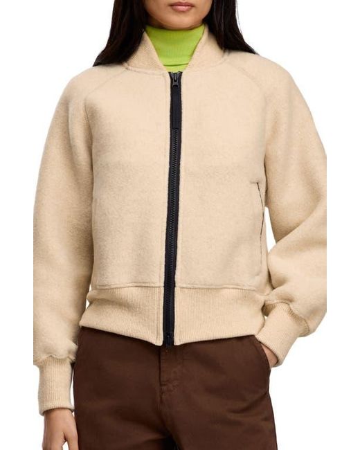 Canada Goose Natural Sierra High Pile Fleece Bomber