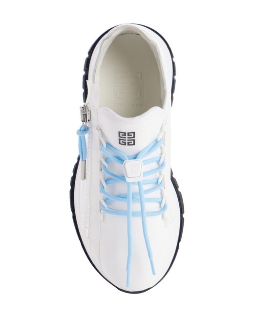 Givenchy White Spectre Zip Runner Sneaker
