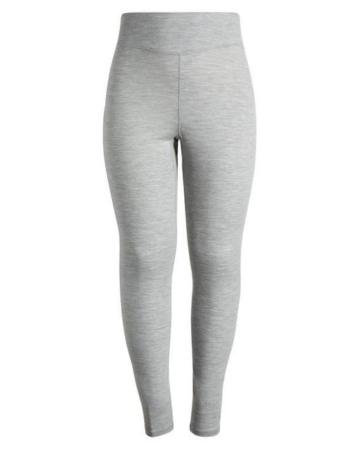 Smartwool Gray Merino Base Layer Leggings