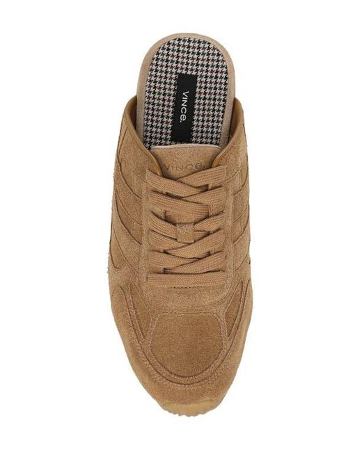 Vince Women\'s Brown Mojave Lace-Up Sneaker Mule MSRP $250 Vince Mojave Lace-Up Sneaker Mule in Brown | Lyst main image 3