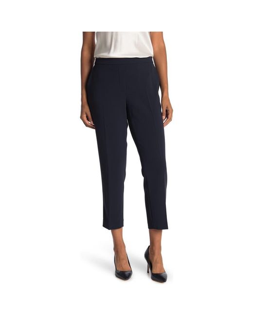 Theory Blue Treeca Pull-On Trousers