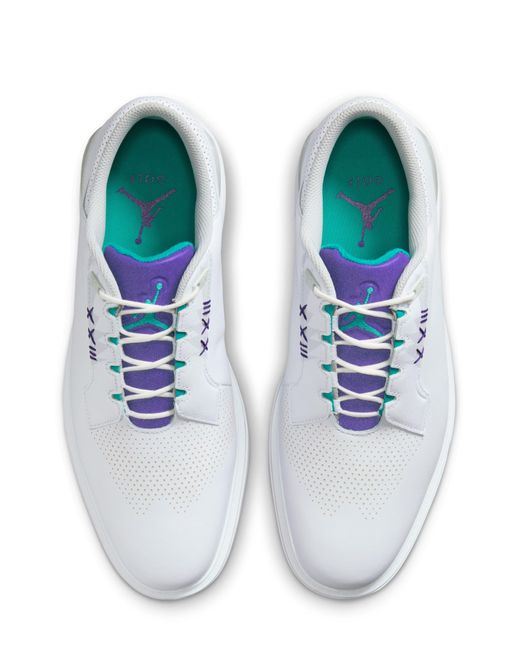 Nike White Adg 5 Golf Shoe for men
