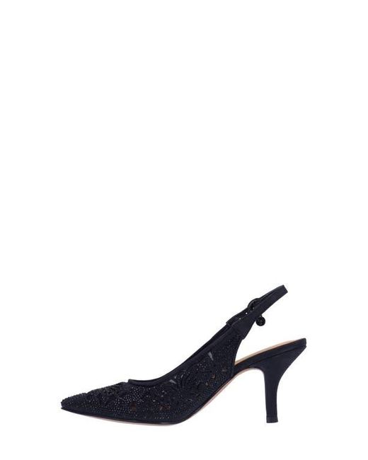 J. Reneé Blue Vanani Slingback Pointed Toe Pump