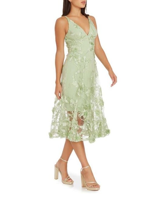 the dress fits Glitter-Tulle Long Sage Green Prom Dress