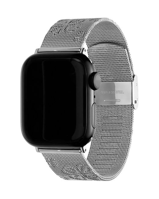 Olivia Burton Metallic Steel Mesh 20mm Apple Watch Watchband
