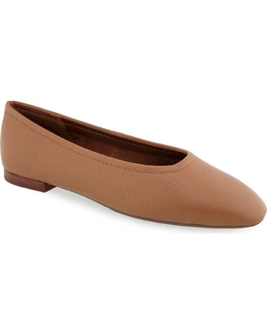 Aerosoles Brown Amelie Ballet Flat