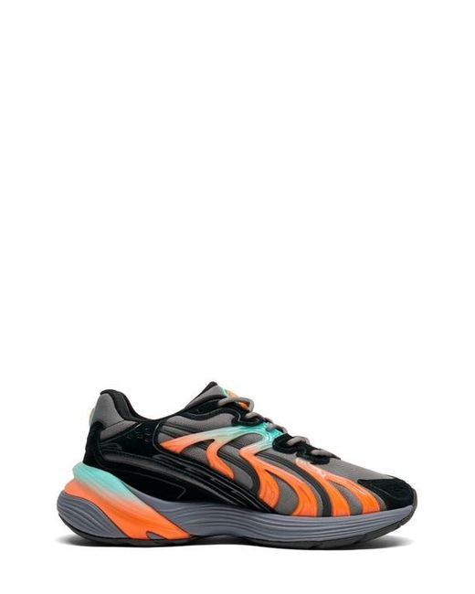 PUMA Black Inverse Fission Sneaker for men