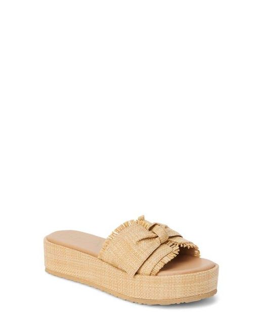 Matisse Natural Sunda Platform Slide Sandal