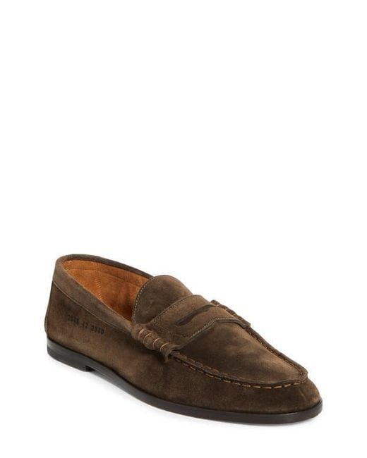 Common Projects Brown Soft Penny Loafer for men