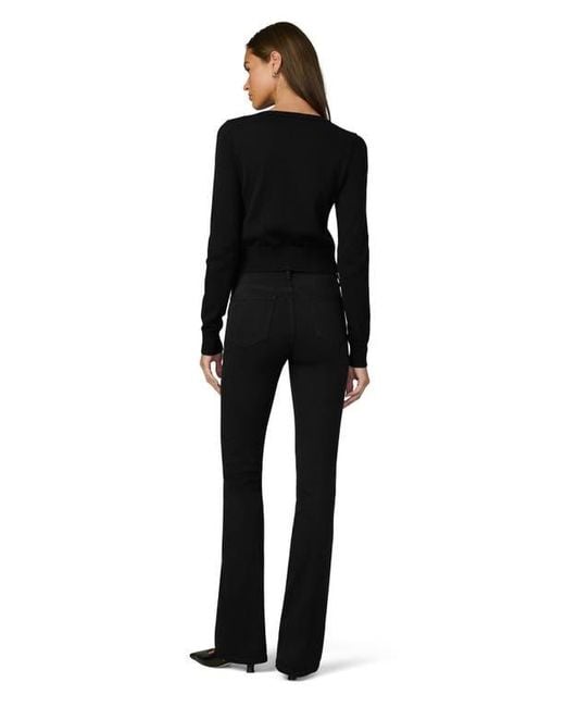 Joe's Jeans Black The Hi Honey Curvy Bootcut Jeans