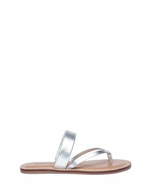 Bernardo White Leia Thong Sandal