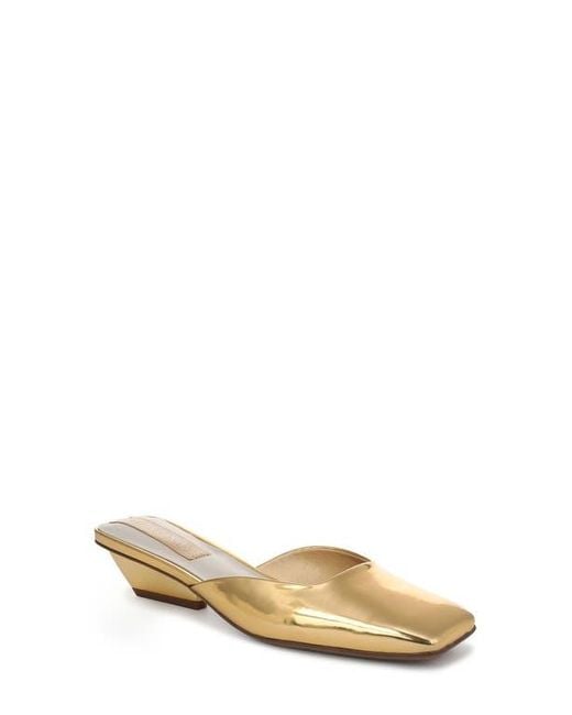 Franco Sarto Metallic Nicola Square Toe Mule