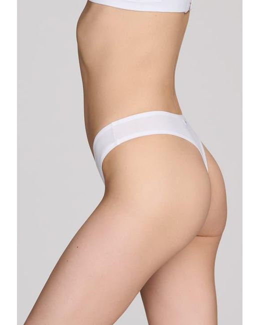 CUUP White The Thong