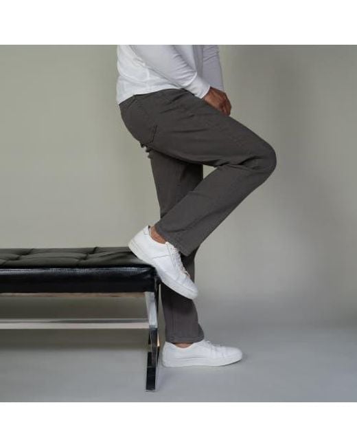 Peter Manning Gray Travel Jeans Slim Fit for men