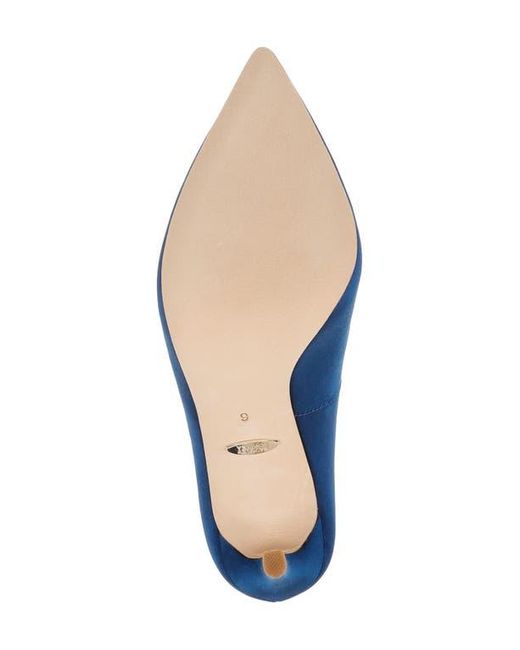 Badgley Mischka Blue Cher Crystal Embellished Pump