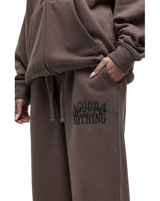 Good For Nothing Brown Dakota Taupe Relaxed Joggers