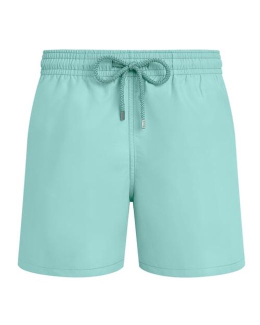 Vilebrequin Blue Solid Swim Trunks for men