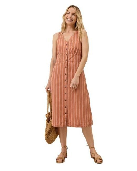pact canopy linen blend tank dress Pact Women's Organic Cotton Canopy Linen Blend Easy Tank Dress