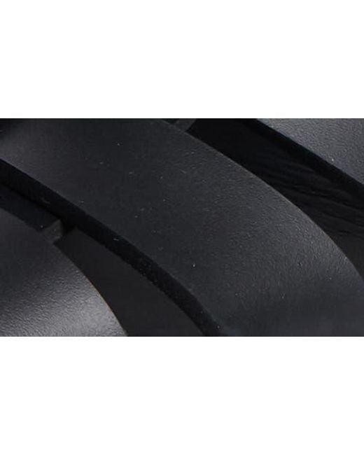 Prada Black Stride Flow Cage Platform Sandal