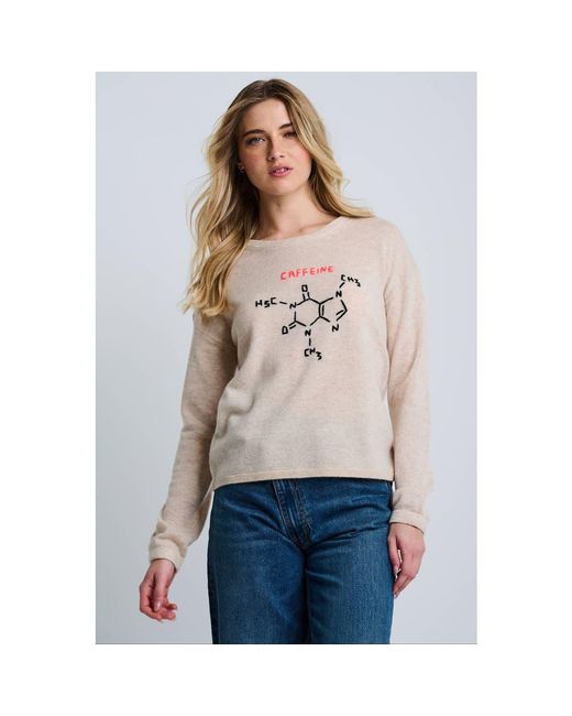 Lisa Todd Natural Perk Up Cashmere Blend Sweater