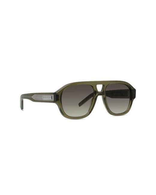 Givenchy Gray Day 55Mm Gradient Pilot Sunglasses
