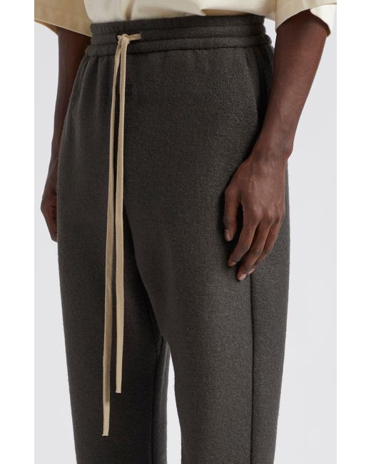 Fear Of God Gray Forum Wool Drawstring Pants for men