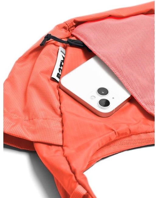 BABOON TO THE MOON Pink Crescent Crossbody Bag