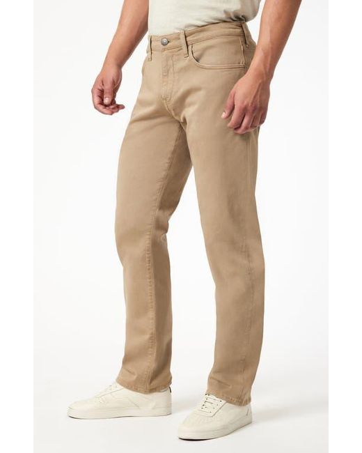 Mavi Natural Zach Straight Leg Twill Pants for men