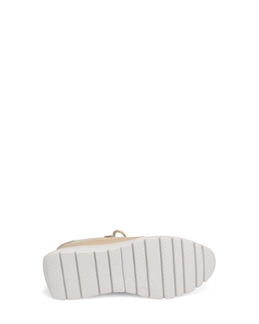 Vaneli White Qubi Platform Sneaker