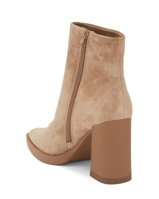 Steve Madden Natural Harden Pointed Toe Bootie