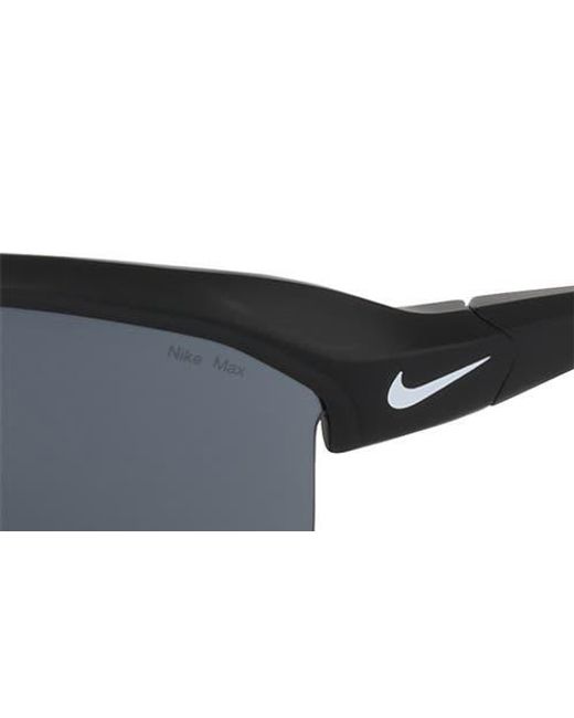 Nike Gray Skylon Ace 70Mm Rectangular Sunglasses for men