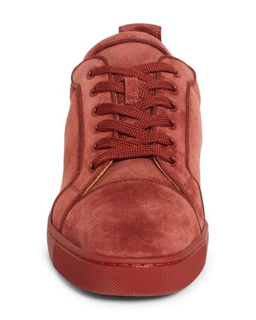 Christian Louboutin Red Louis Junior Sneaker for men
