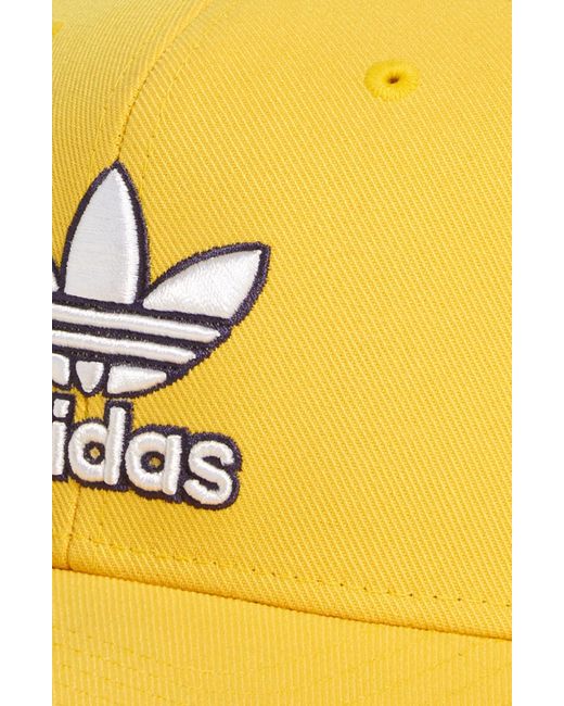 Adidas Yellow Modern Structure Snapback Hat for men