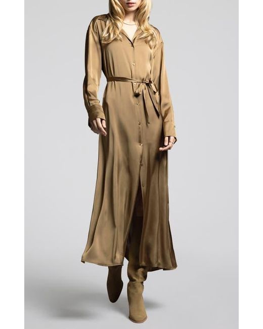 WEEKEND LOS ANGELES Multicolor Yves Long Sleeve Shirtdress