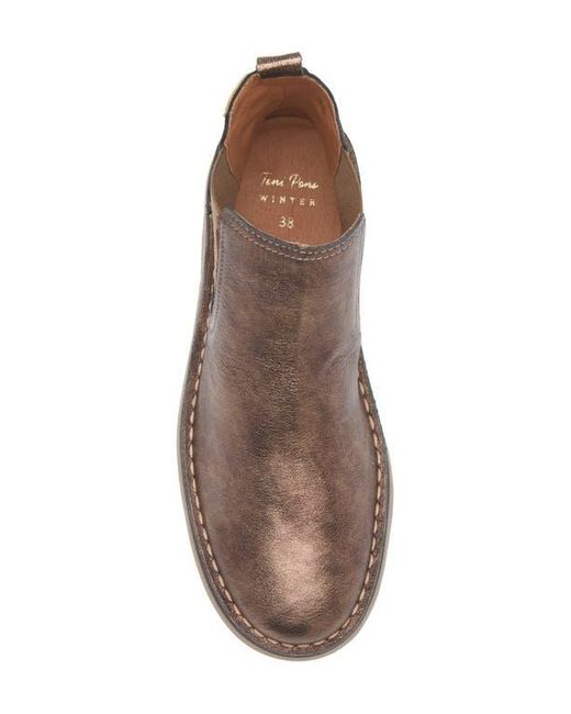 Toni Pons Brown Isa Metallic Chelsea Boot