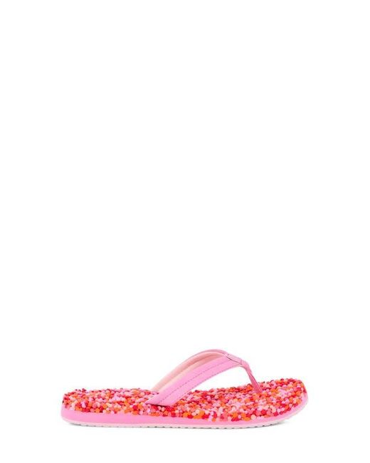 Sanuk Pink Bubblecush Flip Flop