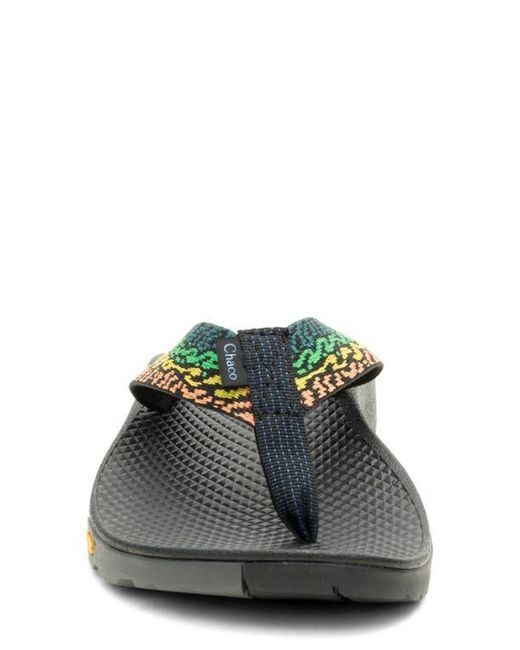 Chaco Green Rapid Pro Flip Flop