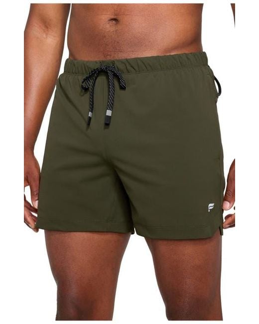 Fabletics Green The 5 One Short for men