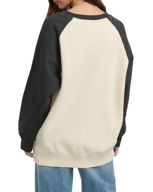 Billabong Natural Emmers Raglan Sleeve T-Shirt