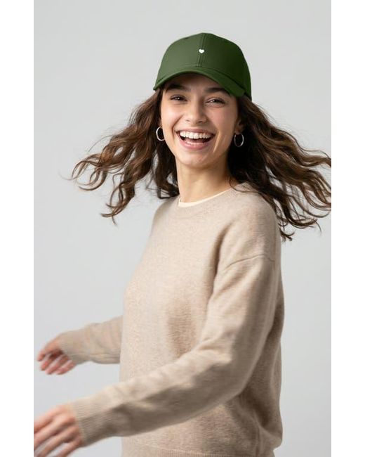 Alix Green Lil Heart Dad Cap