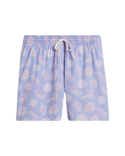 Chubbies Blue Shell Yeahs 5.5-Inch Swim Trunks for men