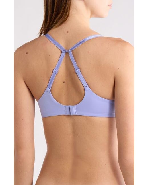 Chantelle Blue Norah Chic Underwire Plunge Bra