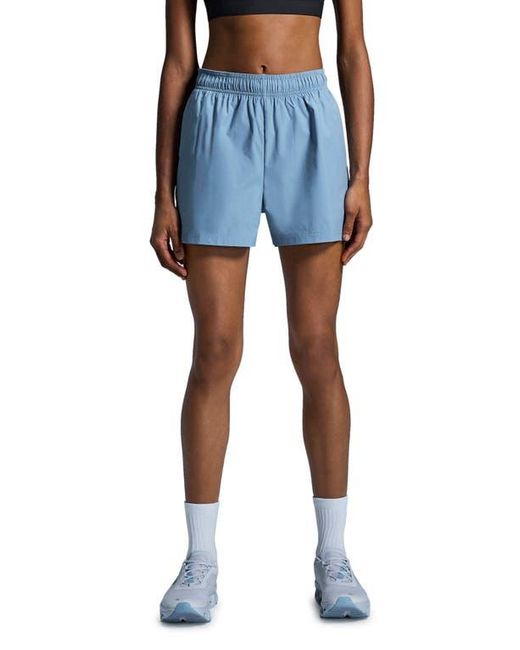 On Shoes Blue 3-Inch Core Running Shorts
