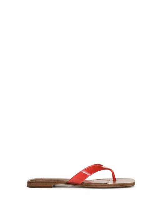 Vince San Juan Flip Flop in Red | Lyst