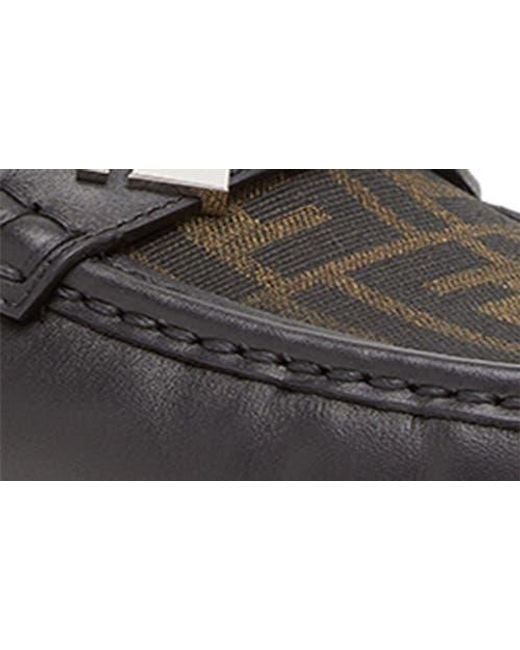 Fendi Multicolor Ff Square Driving Loafer for men