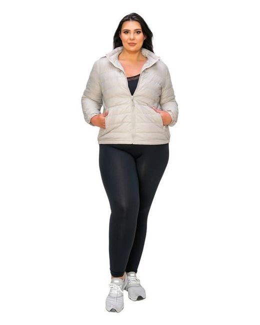 Rebody Active Gray Urbaneer Down Jacket