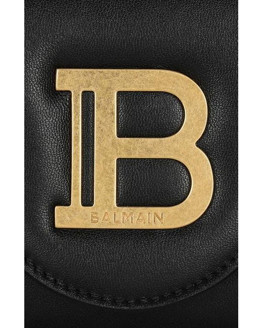 Balmain Black B-Buzz Leather Wallet