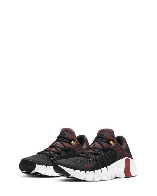 Nike Black Free Metcon 4 Training Shoe for men
