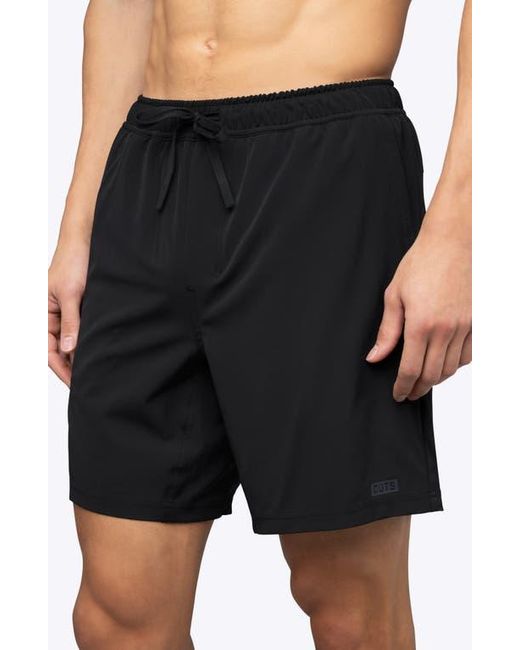 Cuts Black Crossover Shorts for men