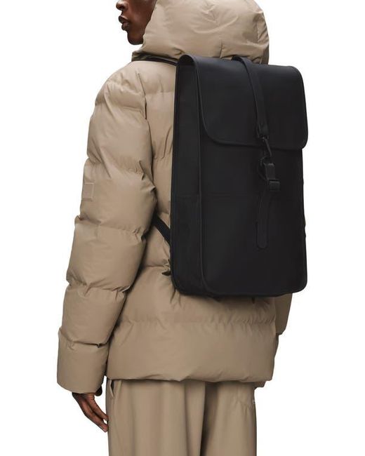 Rains Blue Waterproof Backpack